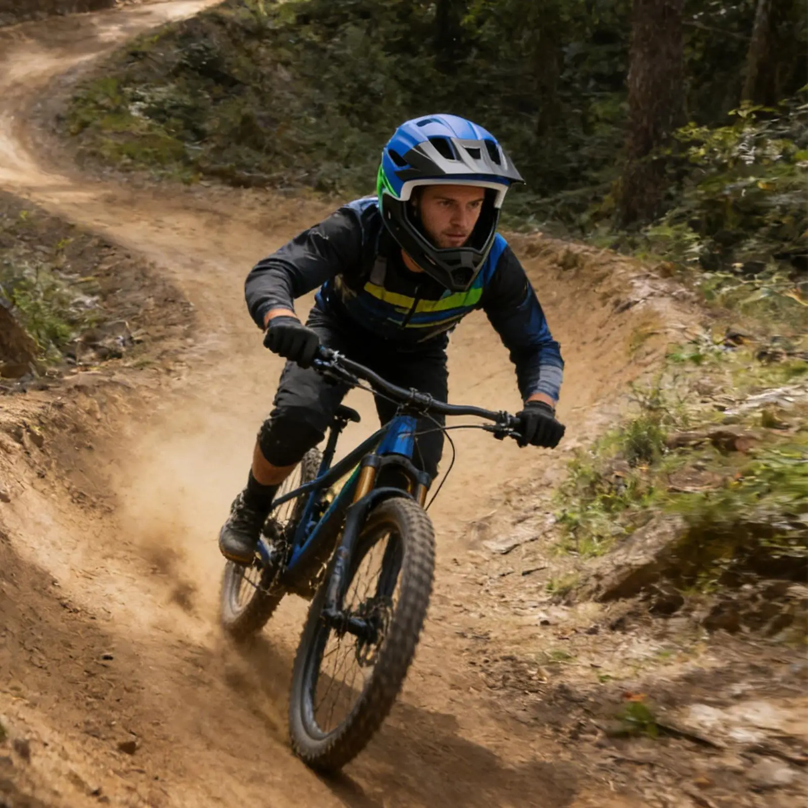 

Full Face Bicycle Helmet Biking Head Cover Lightweight Biking Helmet For Bicycle Motocross Motorcycle Scooter Mountain Racing