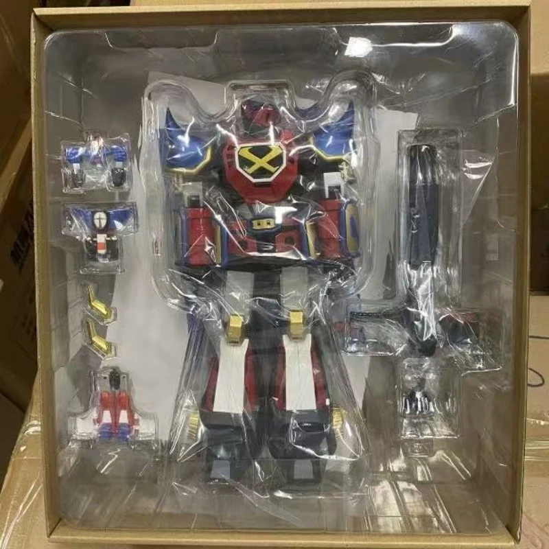 Na stanie Demon God of the War Horn Land Goshogun Sengoku Majin Goshogun Model ze stopu gotowy produkt Macron 1 Figurka Akcji