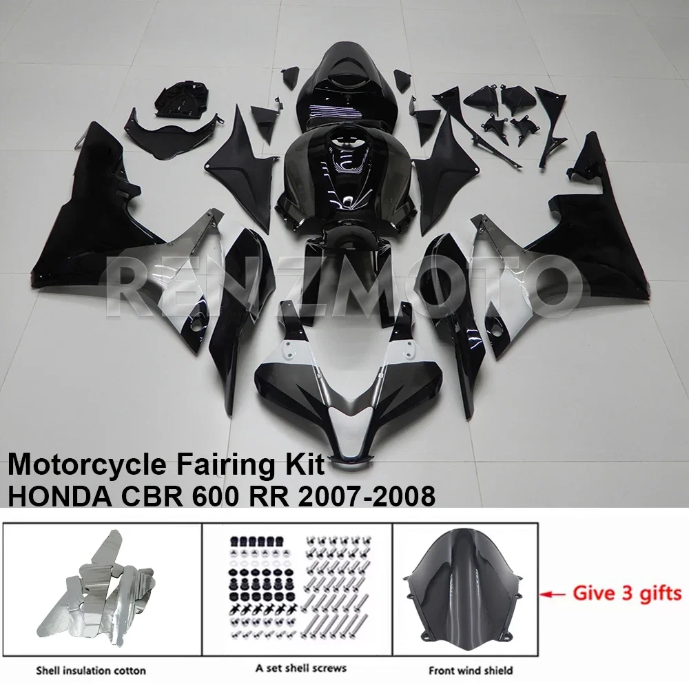 

Обтекатель R/Z HR0803 для HONDA CBR600RR 2007-2008, комплект кузова мотоцикла, декоративная пластиковая защитная пластина, аксессуары, оболочка