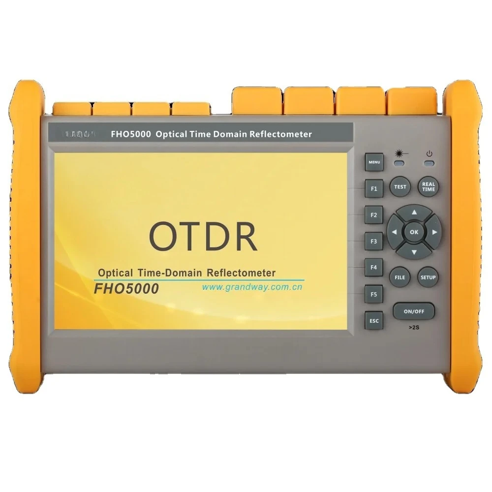Probador de fibra óptica Grandway FHO5000-D35 SE directo de fábrica Otdr con mapa de eventos similar a la fibra óptica Exfo Otdr Iolm Otdr