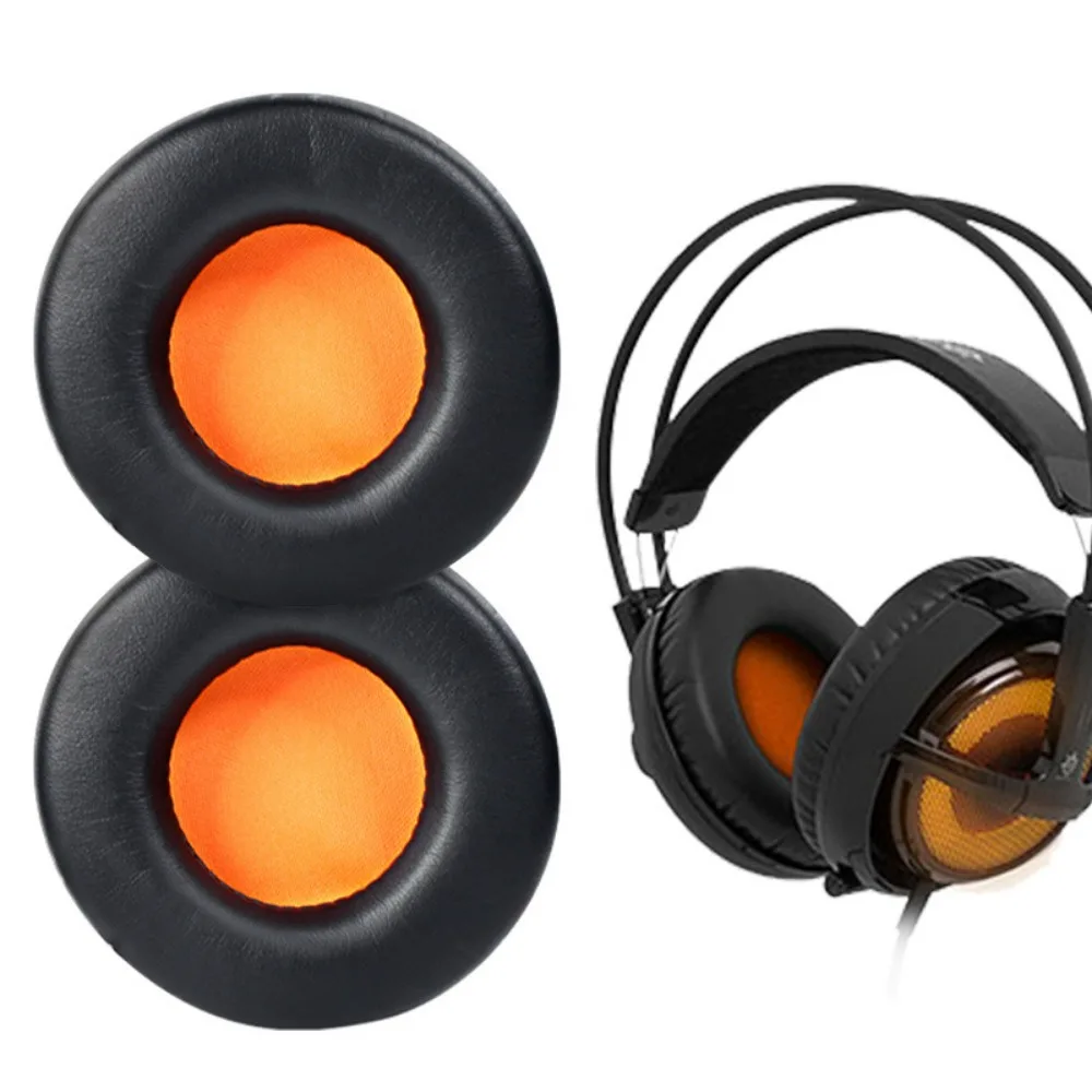Ivinxy-Oreillettes en mousse pour casque Steelseries Siberia V1 V2 V3 200, coussin en éponge, housse d'écouteur, remplacement de téléphone de sauna, coussinets de bande de sauna