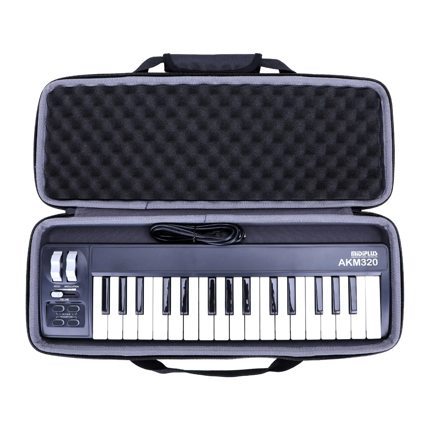 

XANAD EVA Hard Case for midiplus, 32-Key Midi Controller, 32-Key (AKM320) Protective Carrying Storage Bag(only case!!!)