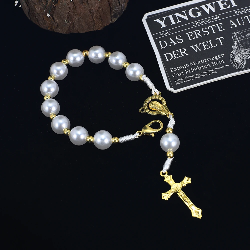 Luxury Bracelet religion cruci - Fashion Men Vogue บทวิจารณ์และราคา