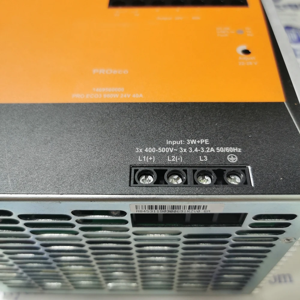 PRO ECO3 960W 24V 40A Works Perfectly Switching Power Supply Module Guide Rail Installation 1469560000
