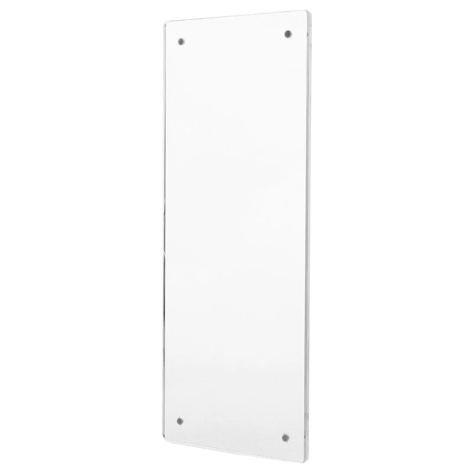 Acrylic Office Door Sign Interchangeable Cards Simple Installation Sleek Single Sided Design for Business Office Wall Decor