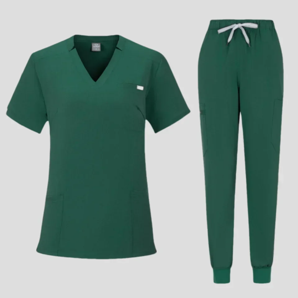 

Medical Surgery Uniforms Women Scrubs Sets Hospital Doctors Clothing Nurses Accessories Dental Clinic Beauty Salon Workwear Suit