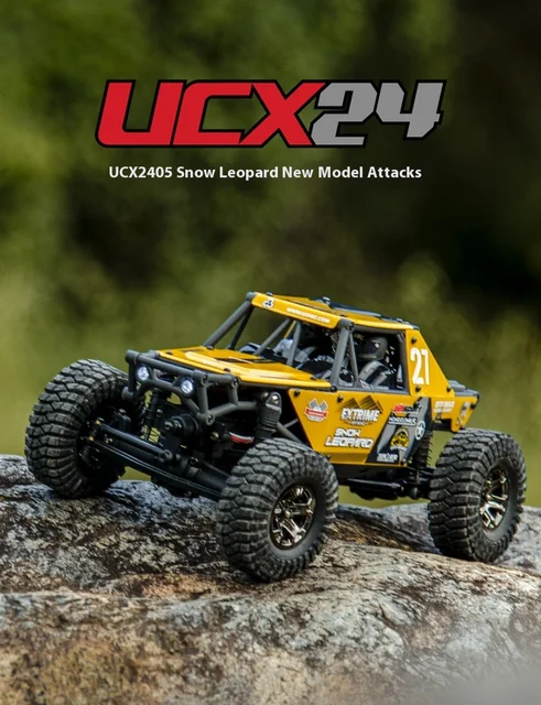 UDIRC UCX24 UCX2405 1/24 RC クローラーブラシレス/ブラシ付き