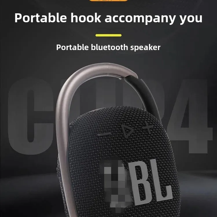 Portable Mini Wireless Bluetooth Speaker JB CLIP4 Cross-Border Suitable For Outdoor Running Small Sound Box Low Volume