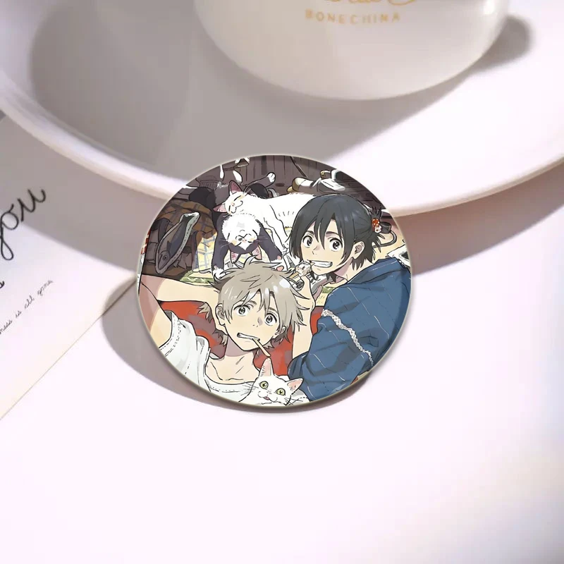 32/44/58mm Seaside Stranger Cartoon Badge Round DIY Creative Brooches Anime Button Pins for Backpack Jewelry Accessories Gifts view 4