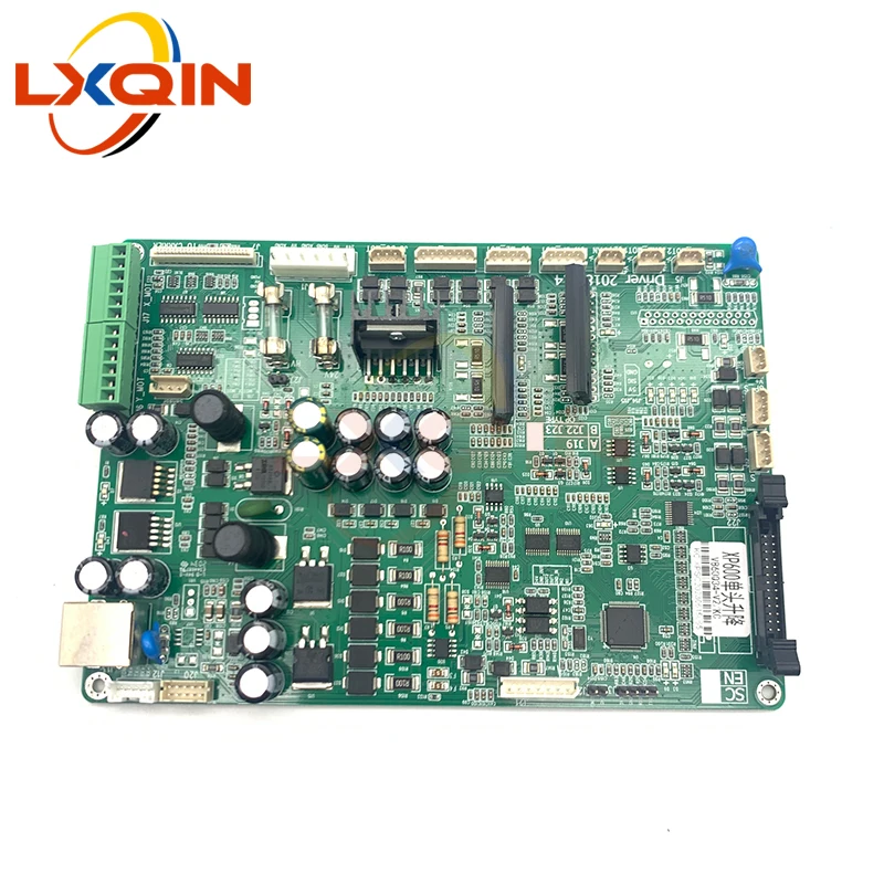 Imagem -04 - Lxqin-cabeça de Impressão Digital para Epson Eco Peças Impressora Solvente Placa Plana uv Única Placa Principal Alta Qualidade Xp600