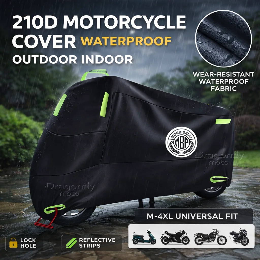 

For Morbidelli T 1002 VX 502 250X 125X Motorcycle Cover Waterproof Outdoor Scooter UV Protector Rain Cover With Reflective