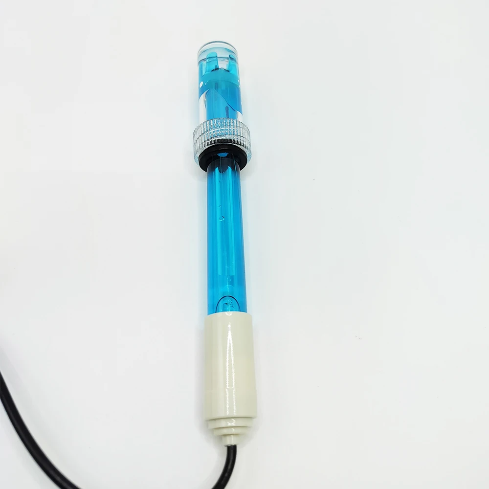 Water Quality Monitoring Laboratory pH Electrode Probe BNC Connector For Swimming Pool Fish Tank Aquarium