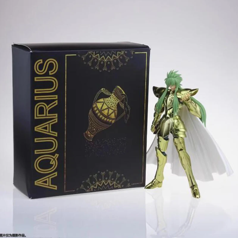 In stock Now Saint Seiya Cloth Myth EX THE LOST CANVAS Aquarius Degel (S T Model Kit) Anime Metal Amor PVC Action Toys Figure