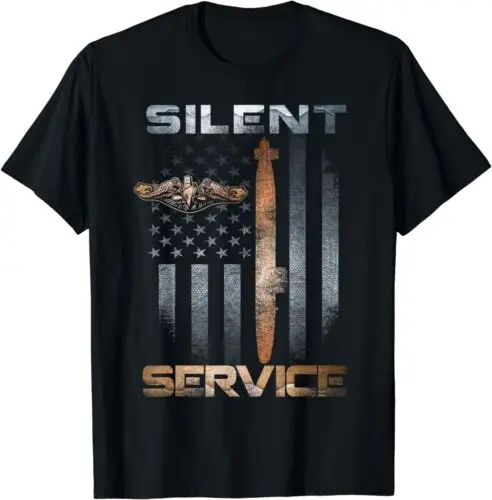  U.S Military Submarines Silent Service Shirt Patriotic T-Shirt S-5xl