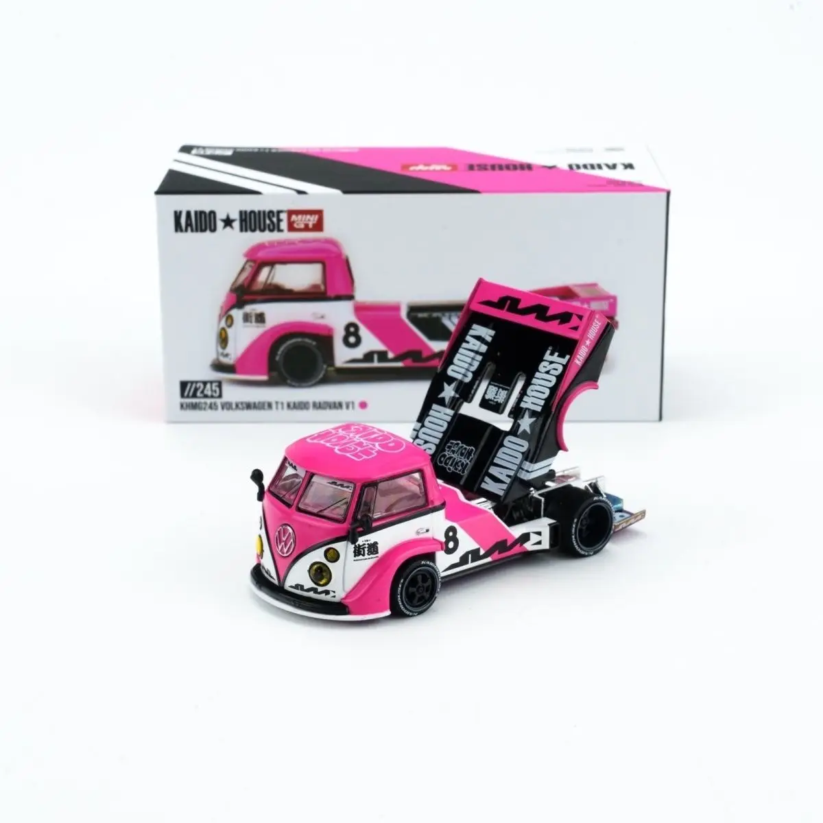 MINIGT + Kaido House 1:64 Volkswagen T1 alloy car Model