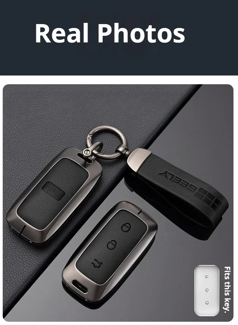 For GEELY EX5 EM-i 2025 2026 Car Key Case Compatible With Geely EX5\ STARRAY EM-i Modified Key Fob Case Protector Auto Key Cover