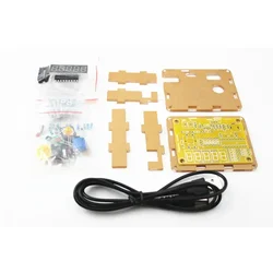 日曜大工キット1hz-50mhz水晶振動周波数計計5桁デジタル周波数カウンターモジュールケース付き