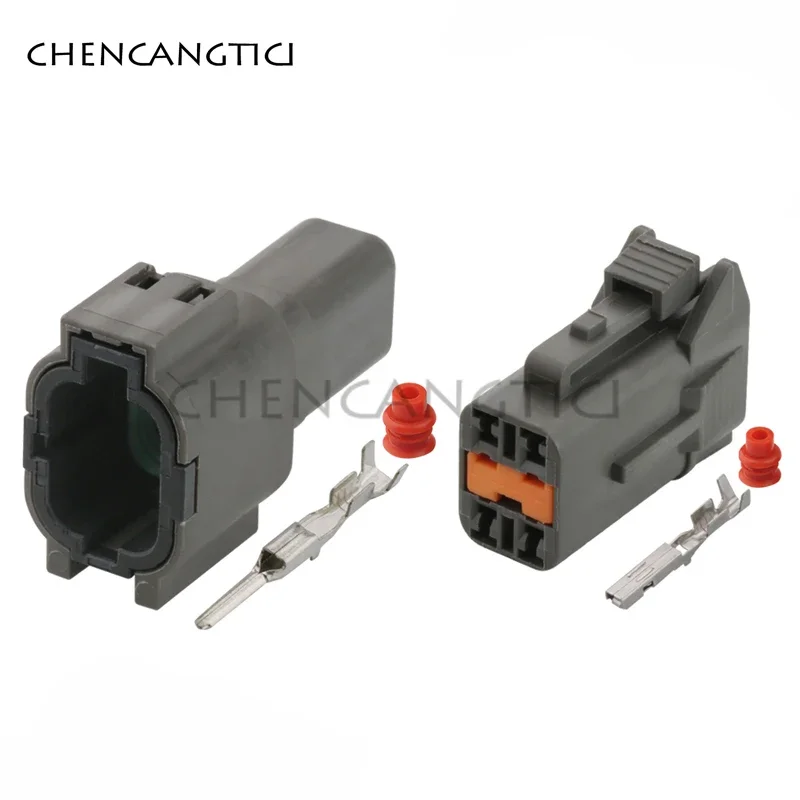 1-50 Sets 4 Pin Auto 1.5 MM Female Male Waterproof Magnetic Connector Plug 7222-7740-40 7123-7740-40