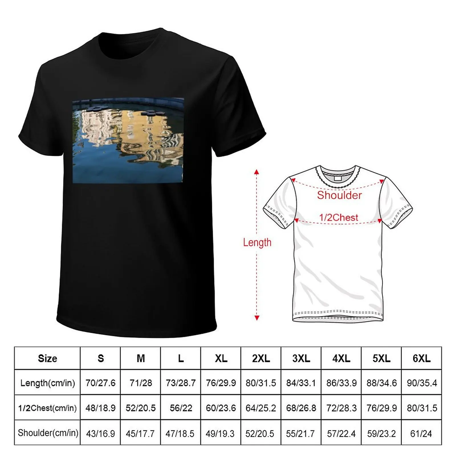 Distortion - Fascinating Shapes and Patterns in Reflected Facades T-Shirt summer tops blacks cute tops mens funny t shirts