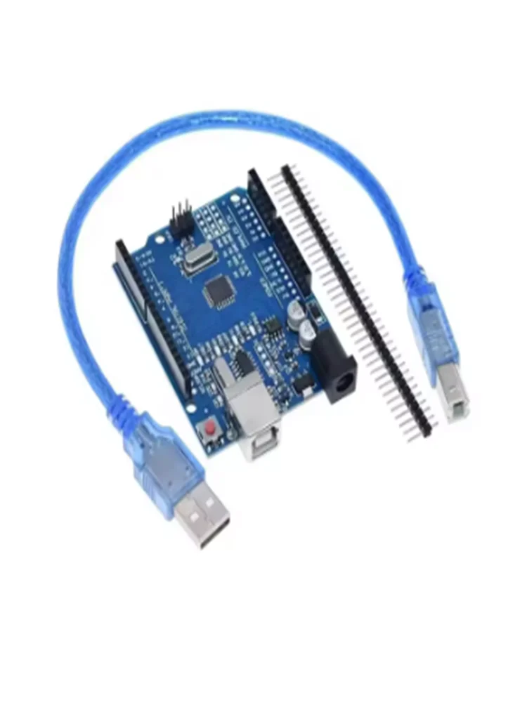 1-10 sztuk UNO R3 CH340G MEGA328P Chip UNO R3 z kablem USB/TYPE-C ATMEGA328P-AU płytka rozwojowa 16Mhz dla Arduino — zdjęcie produktu 7