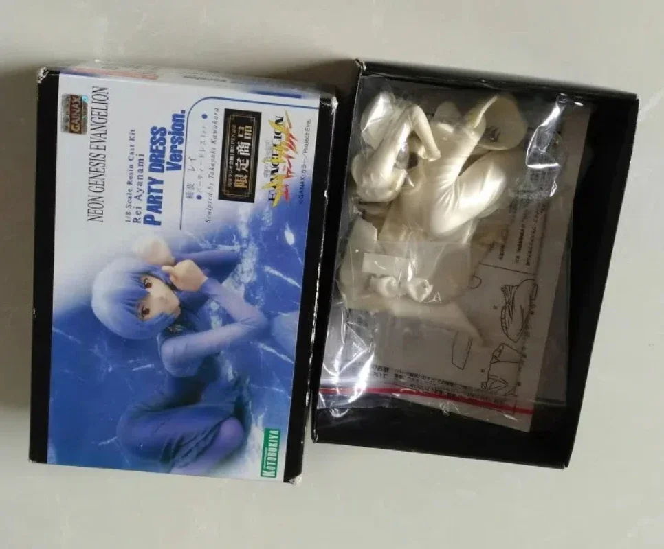 

New Anime EVA Ayanami Rei Figures kawaii resin GK DIY manual White assembly Model Statue Toys doll Collection Gifts