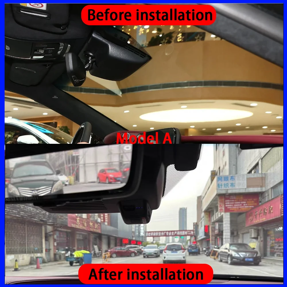 for Lexus LS XF50 LS500 LS350 LS500h Facelift 2021-2025 OEM 4K DVR Dash Cam Front Rear Camera WiFi Video Recorder Plug and Play