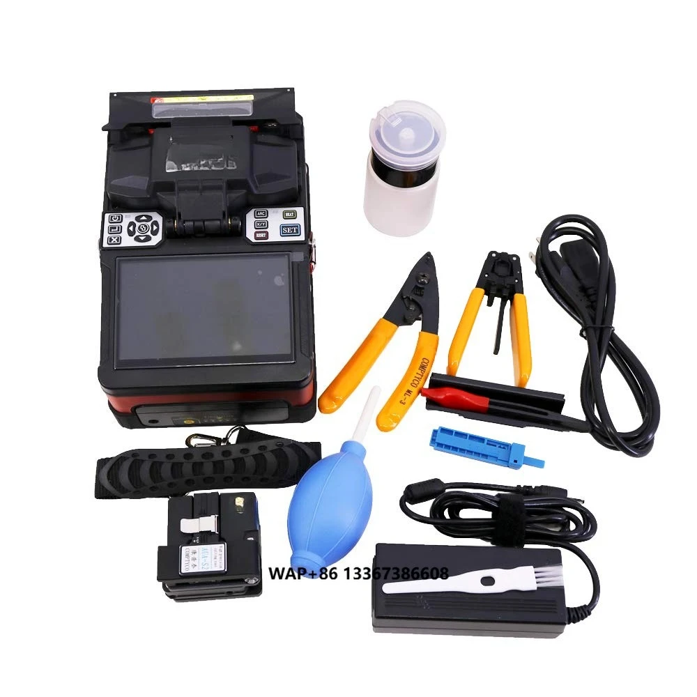 Sunet Wholesale Price  A81s Fusion Splicing Machine Economic Precision Optic Fiber Fusion Splicer