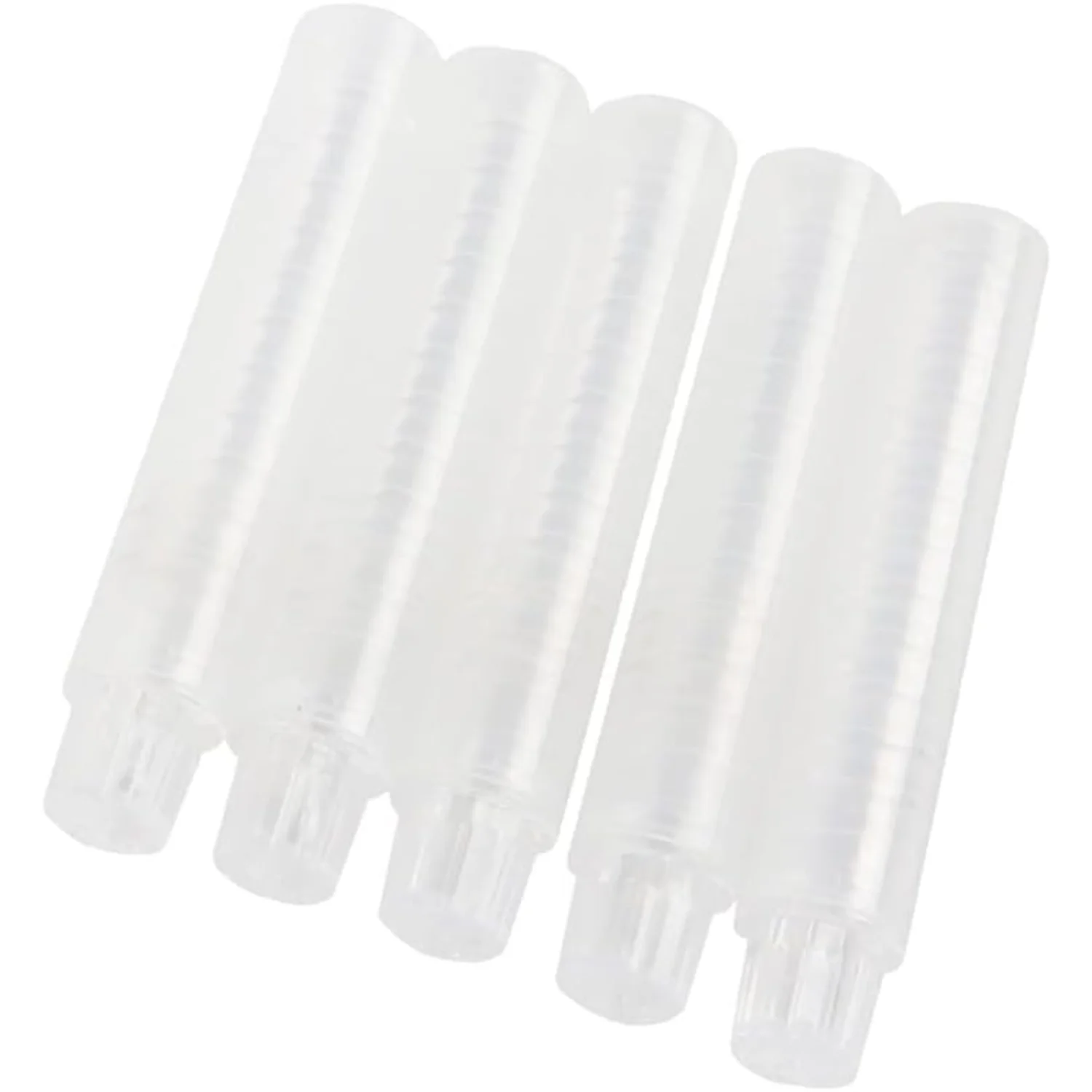 10Pcs Clear Plastic Chalk Holders Chalk Stick Holder Adjustable Chalk Cover Chalk Drawing Board Clips for School Classroom Offic