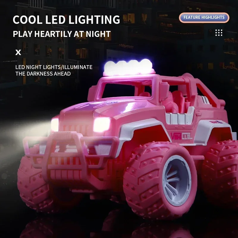 New Product 1:16 Remote Control Off-road Vehicle Lighting Climbing Remote Control Car Kids Remote Control Toy Car Wholesale