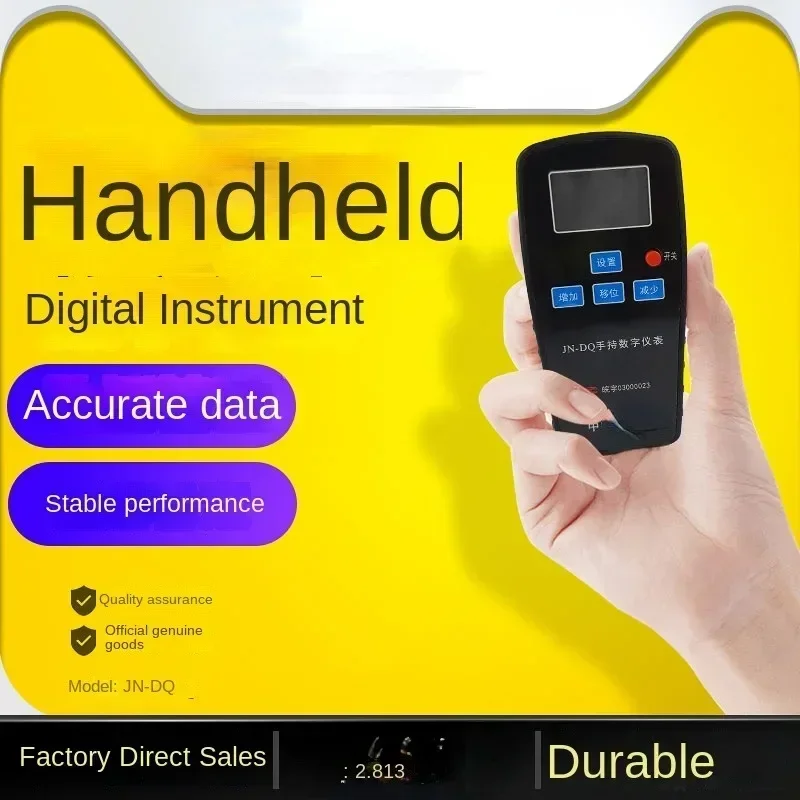 

Hot SalesSmall Handheld Digital Meter JN-DQ Weighing Pressure Sensor Control Instrument Low Power Consumption Display