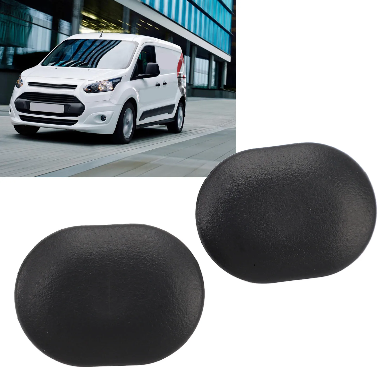 

2Pcs Car Front Cab Roof Rack Grommet Plug Waterproof Protective Roof Carrier Rack Plug Cover for Transit Connect 2012 to 2022