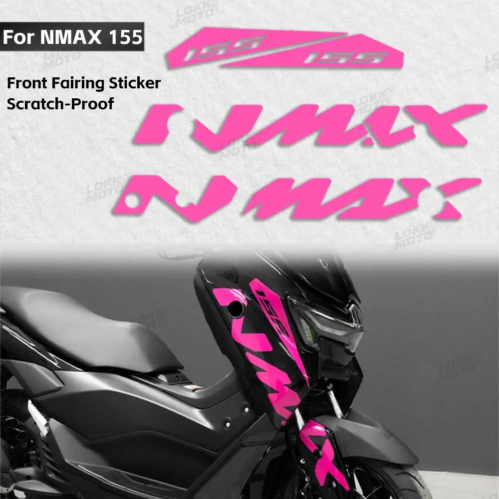 For NMAX155 nmax155 Nmax 155 2025 Motorcycle Reflective Sticker Decorative Scooter Body Side Strip Fairing NMAX Logo Vinyl Decal