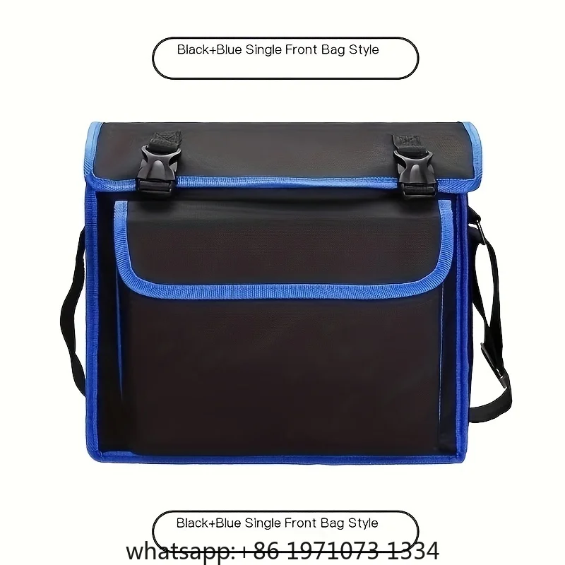 Small Double-Layer Oxford Cloth Hand-Held and Cross-Body Dual-Purpose Wear-Resistant Single-Shoulder Cross-Body Tool Bag