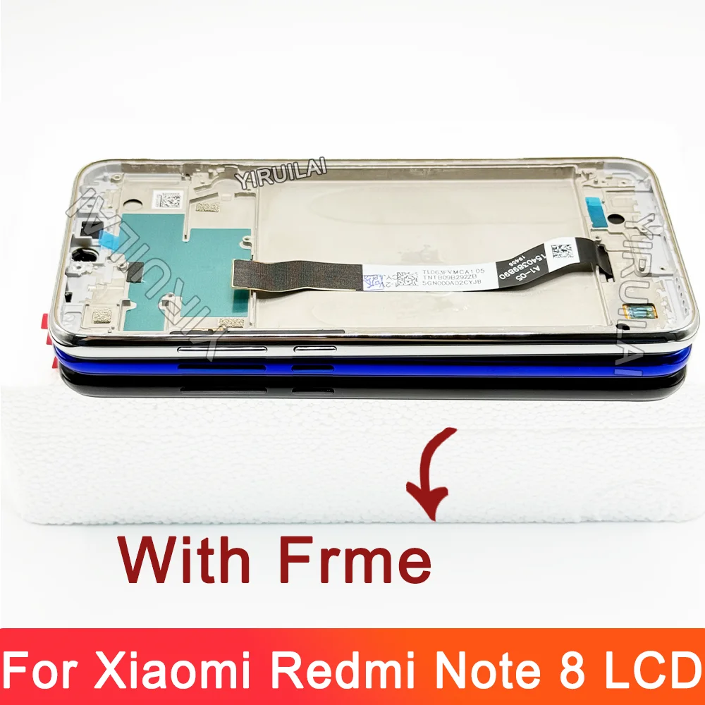6.3‘’Display For Xiaomi Redmi Note 8 Display LCD Touch Screen Assembly Replacement For Redmi Note 8 LCD M1908C3JH Department