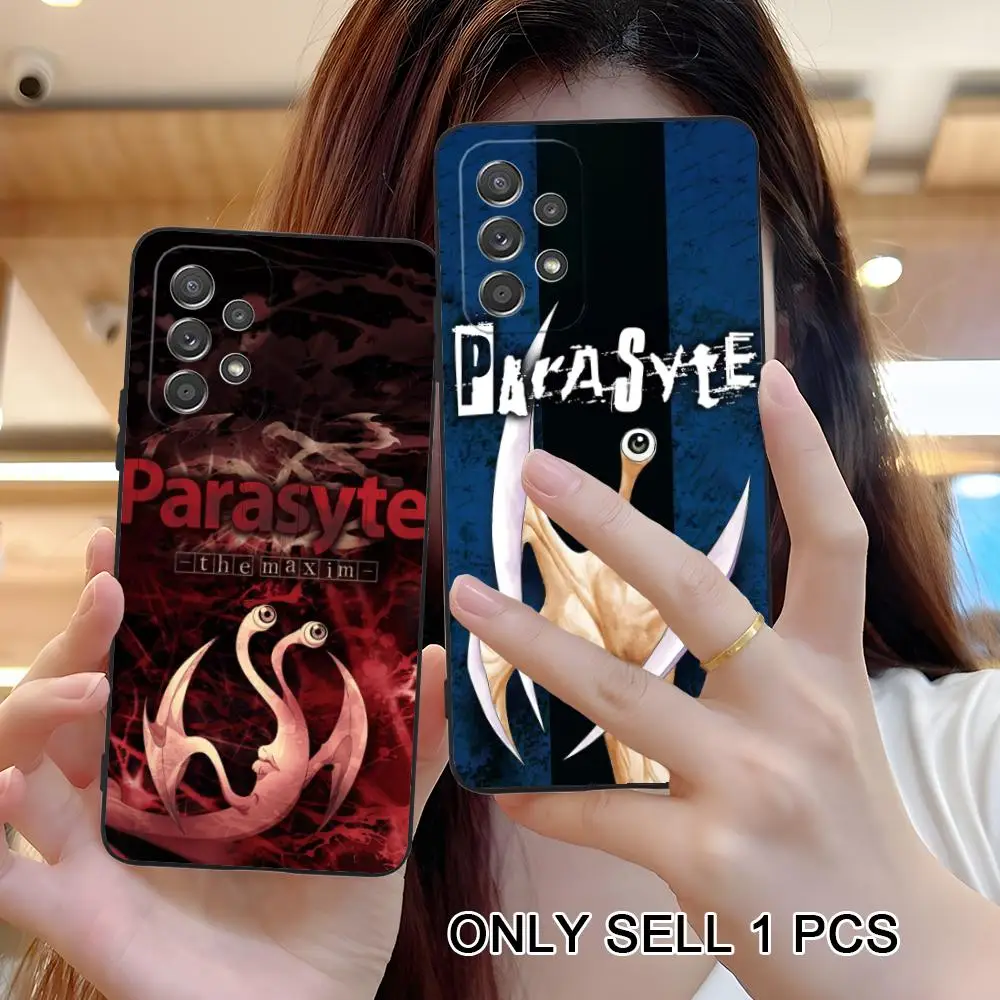 Anime Parasyte Phone Case for Samsung Galaxy A57 56 55 54 53 52 51 37 36 35 34 33 32 31 5G Soft TPU Shockproof Cover