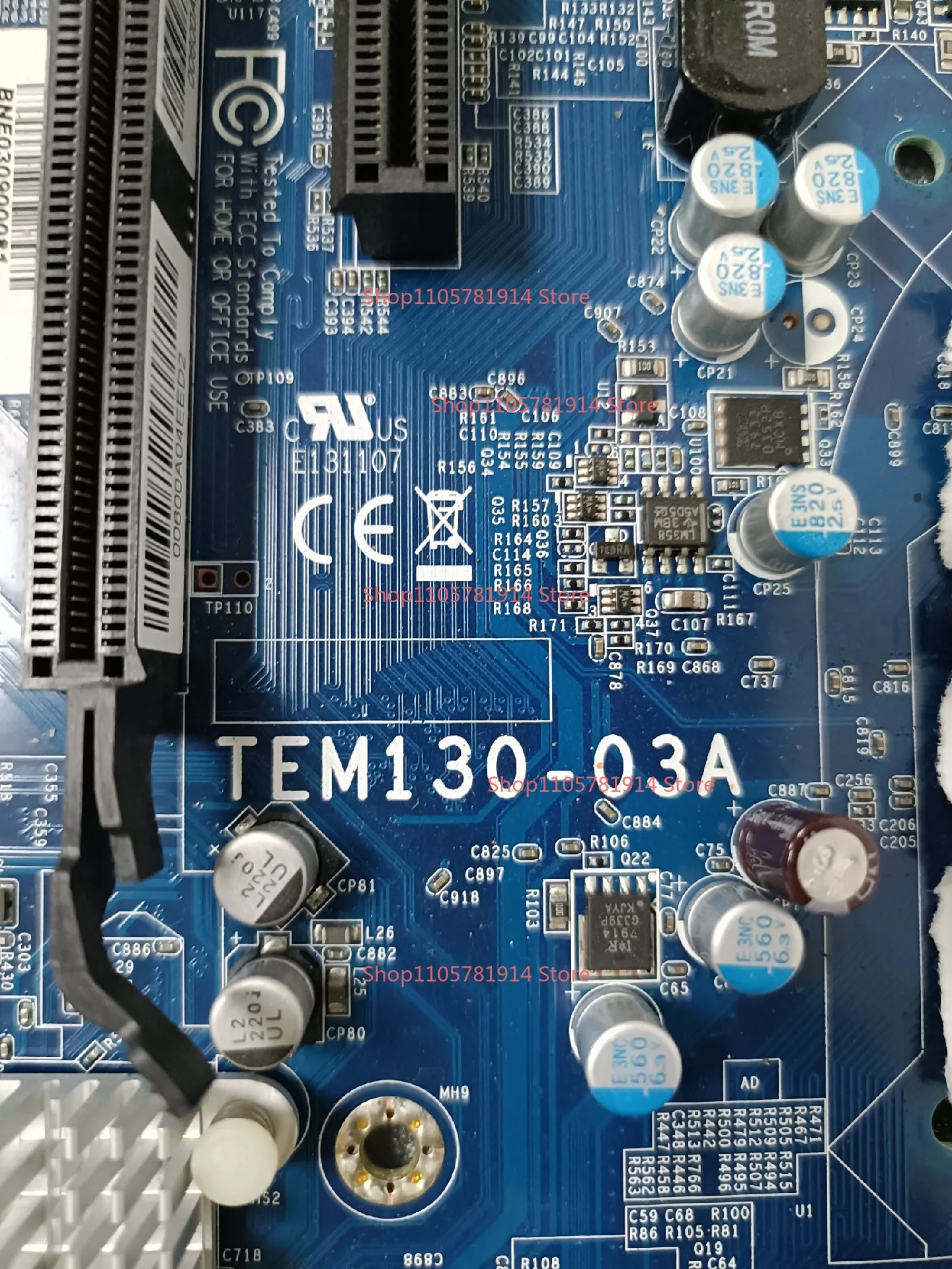 For TEM1303A/TEM130NE 03A Embedded Industrial Equipment Main Board with Baffle