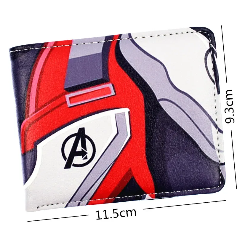 Miniso  Marvel Cartoon Wallet Super Hero The Avengers  Iron Man Wolverine The Hulk  Short Purse with Coin Pocket