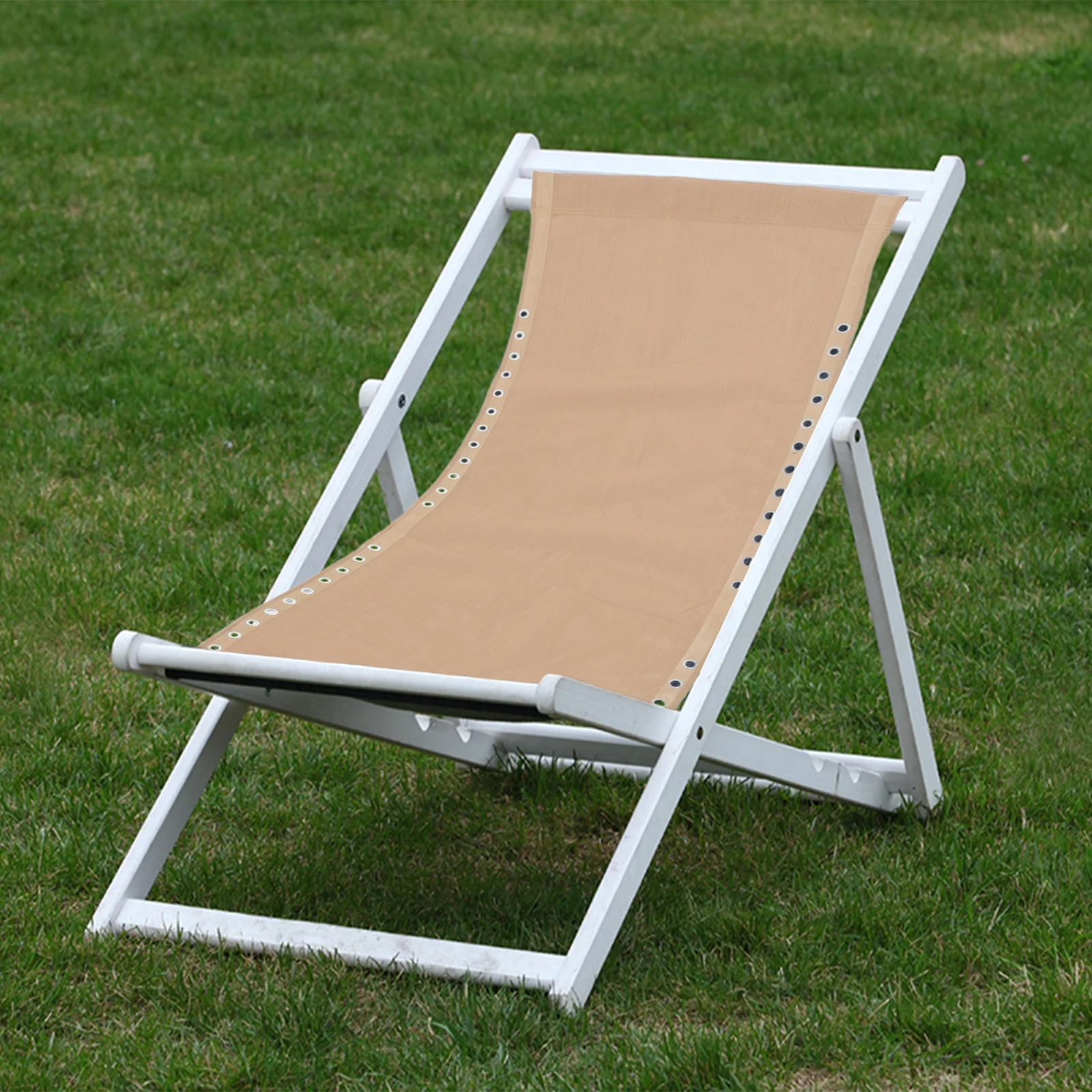 

1Set Outdoor Chair Cloth Balcony Beach Replacement Portable Accessory Sturdy Reliable Easy to Carry Multi-Functional Design