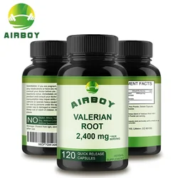 Valerian Root Capsules - Sleep Aid, Improve Sleep Quality, Relieve Stress, and Improve Mood