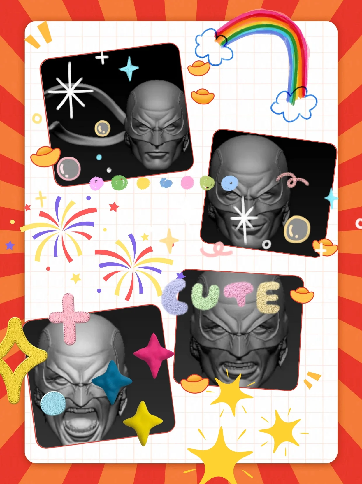 

【30days Made】Предзаказ: Аксессуары для фигурки мужского солдата Дэнни Ранда (супергерой) в масштабе 1/12, белая скульптура головы, для 6-дюймовых экшн-фигурок.