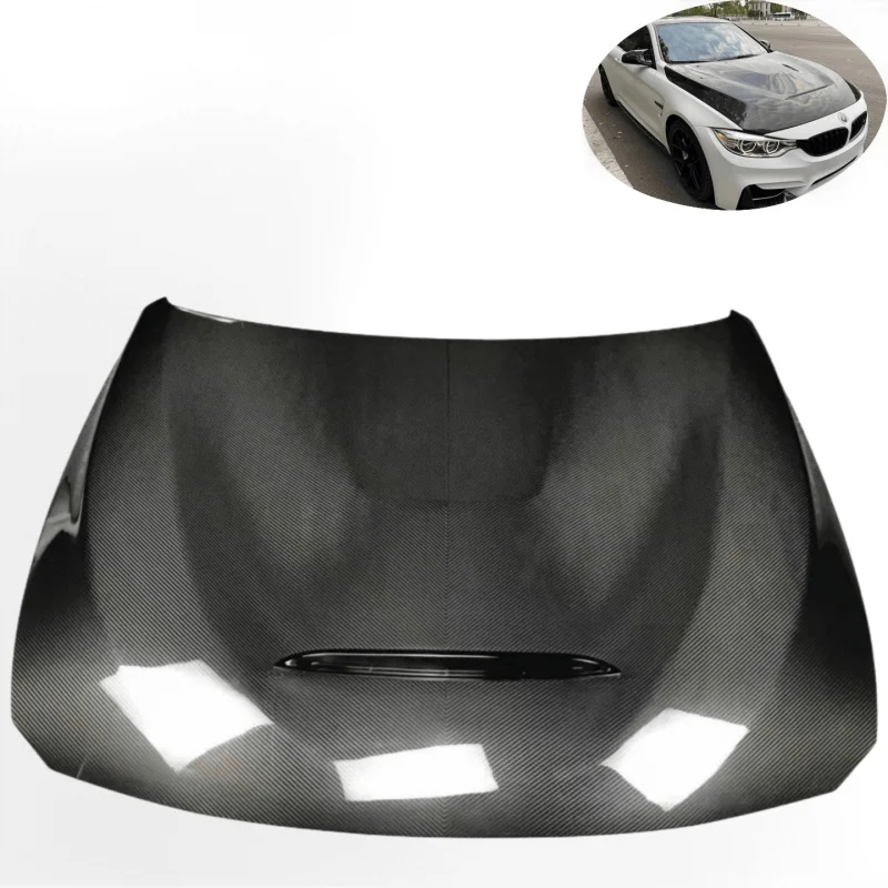 

New Factory Sale GTS Style Vent Carbon Fiber Hood for F80 F82 M3 M4 2013+ Customized with Bolts