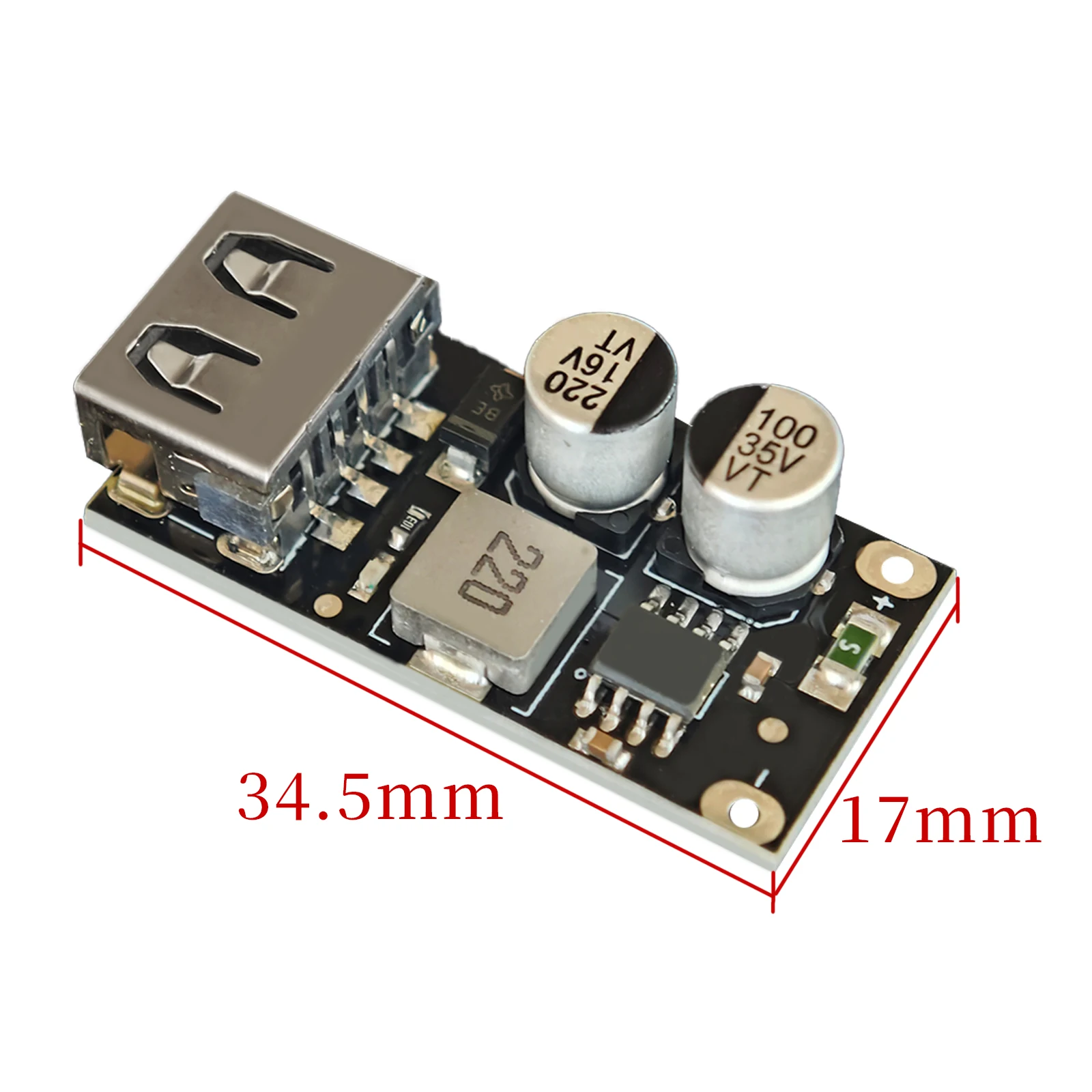 USB QC3.0 QC2.0 DC-DC Buck Converter Charging Step Down Module 6-32V 9V 12V 24V to Fast Quick Charger Circuit Board 3V 5V 12V