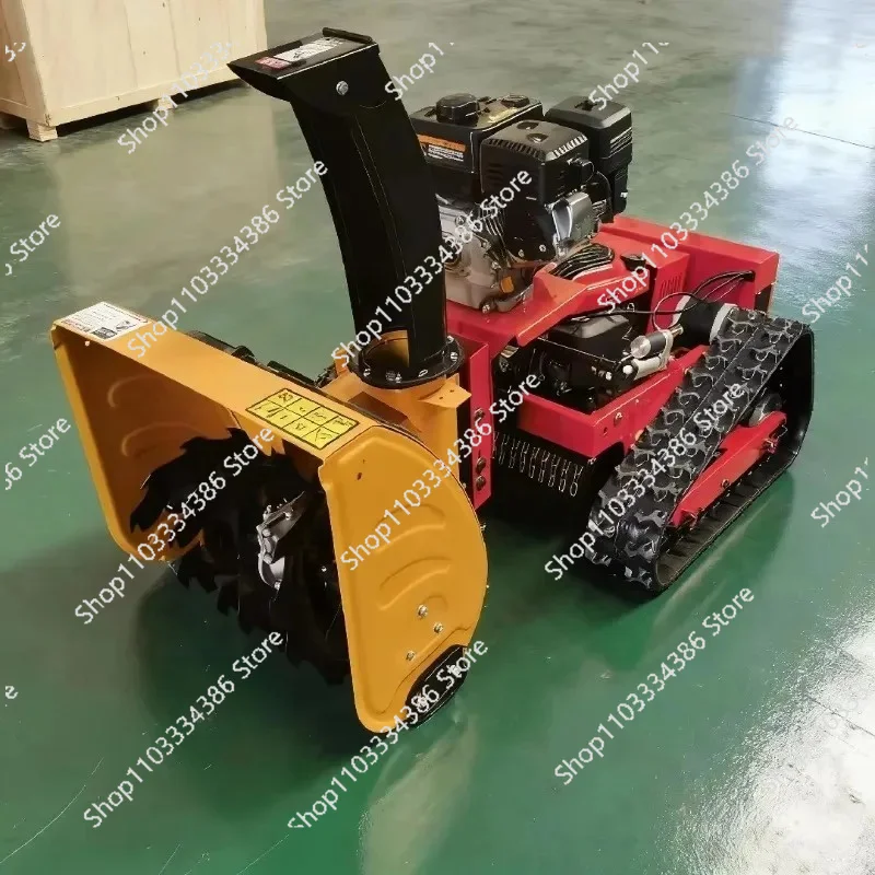 Engine Remote-Control All-in-One Snow Blower + Lawn Mower