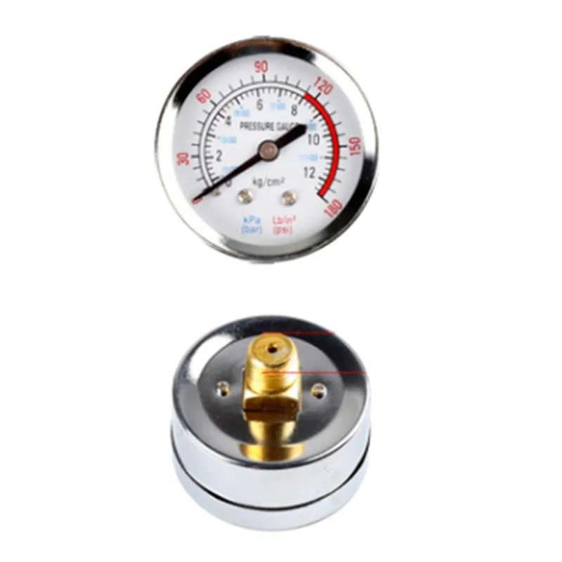 Air Compressor Accessories Air Pump Accessories Horizontal Pressure Gauge