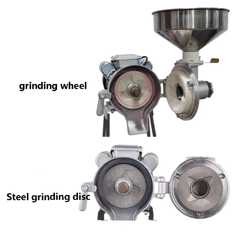 Mesin Penggiling Beras Komersial Mesin Penggiling Susu Kedelai Basah Mesin Penggiling Biji-bijian Basah