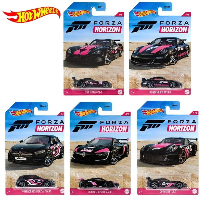 Original Hot Wheels Forza Horizon Motorsport Car Toy Model Simulation Fast Furious Kid Toys for Boys Alloy Car Diecast 1/64 Gift