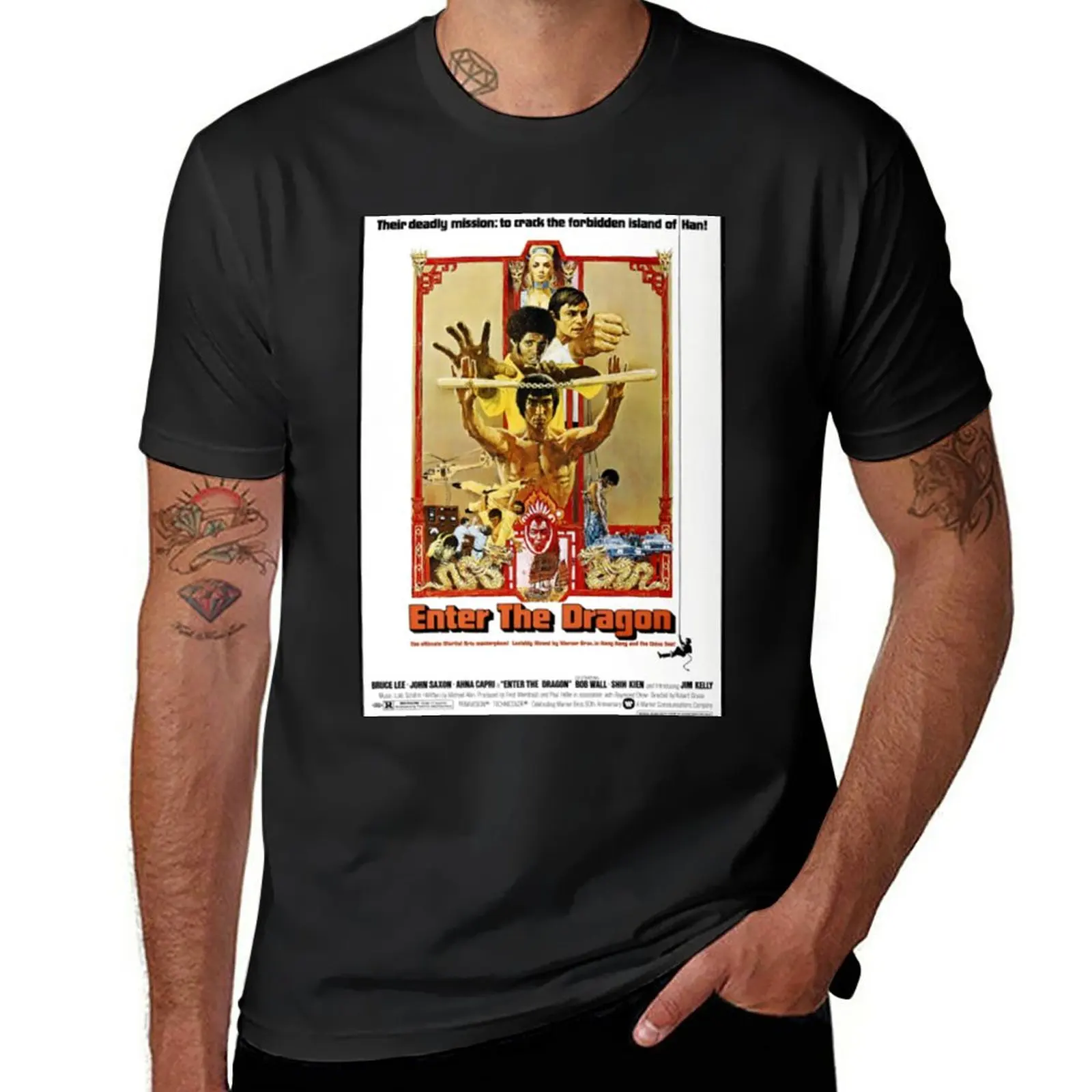 New Enter the Dragon Copy T-Shirt sublime t shirt sports fan t-shirts designer t shirt men