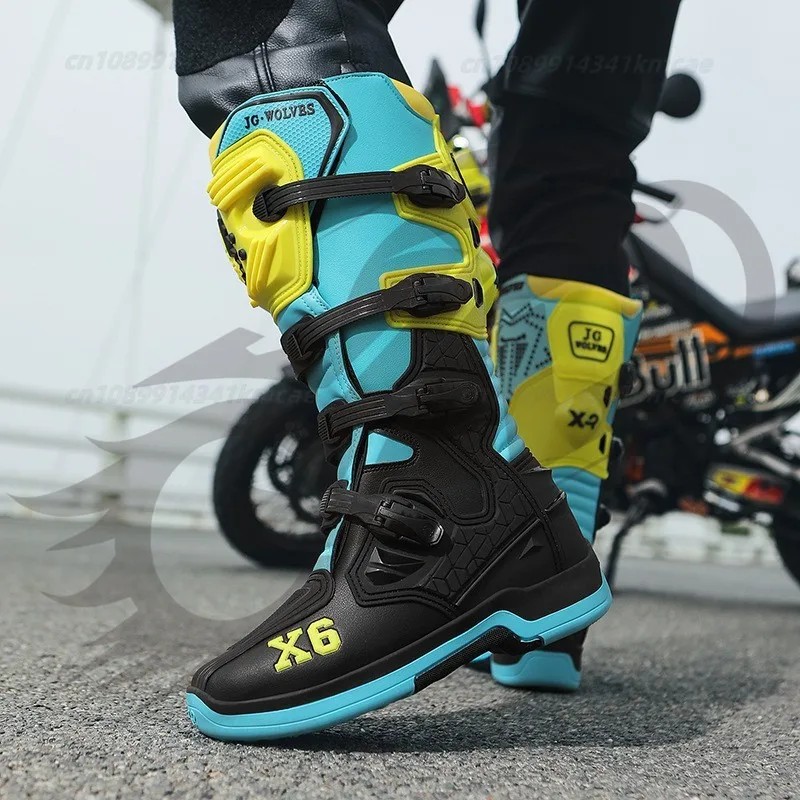 JG WOLVES New Men's and Women's Locomotives Motorcycle Riding