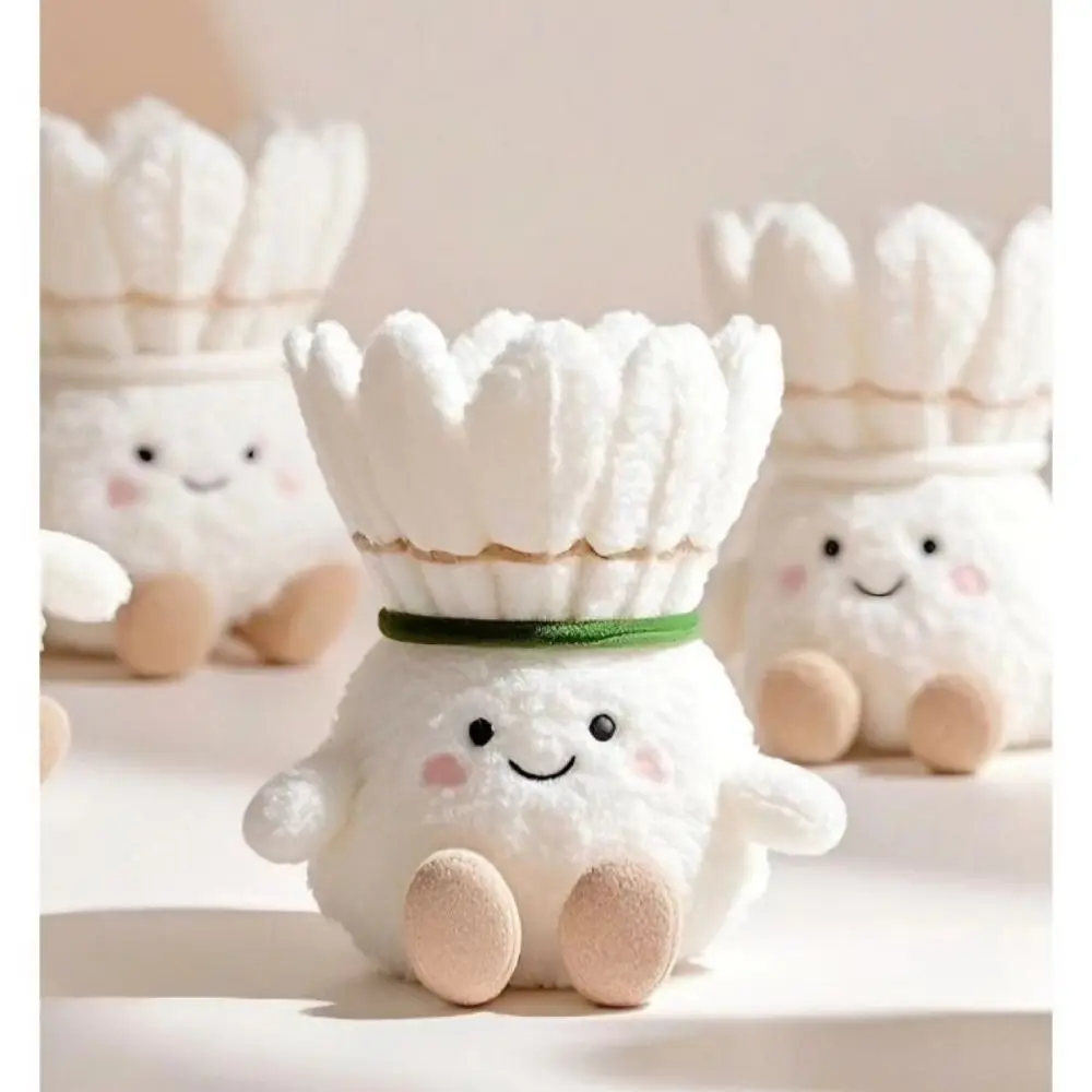 New Creative Badminton Keychain Soft Furry Plush Doll Cute Fun Toys Bag Decor Pendant Friends Gifts
