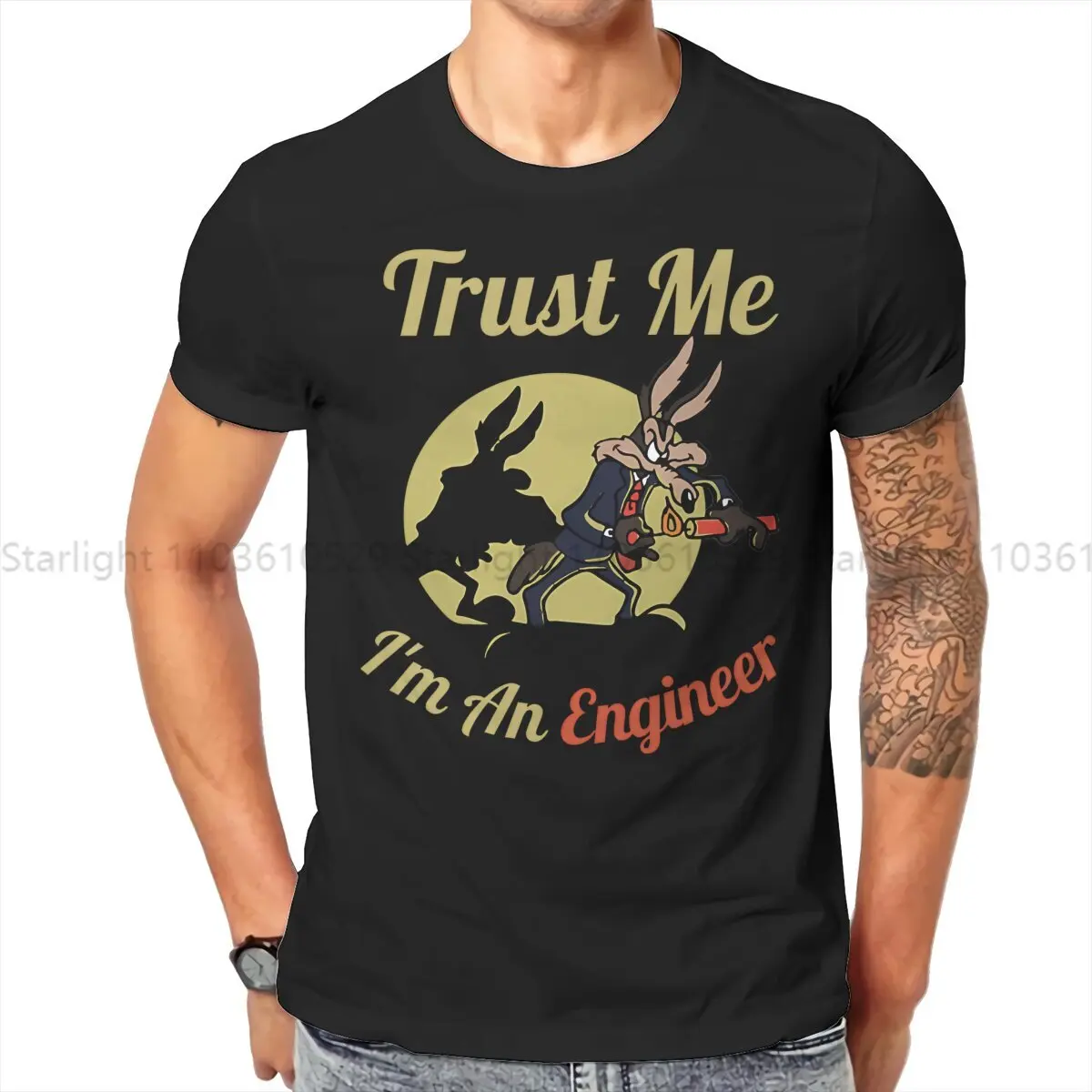 TRUST ME IM AN Rabbit Unique TShirt Engineer Casual T Shirt Summer T-shirt For Adult